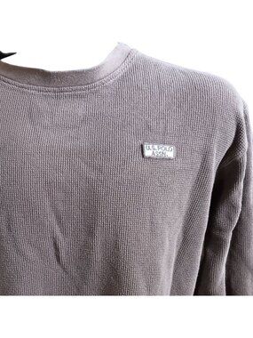 Preppy Vintage XL Men's Waffle Knit Shirt 90s U.S. Polo Assn. Brown Boxy XL